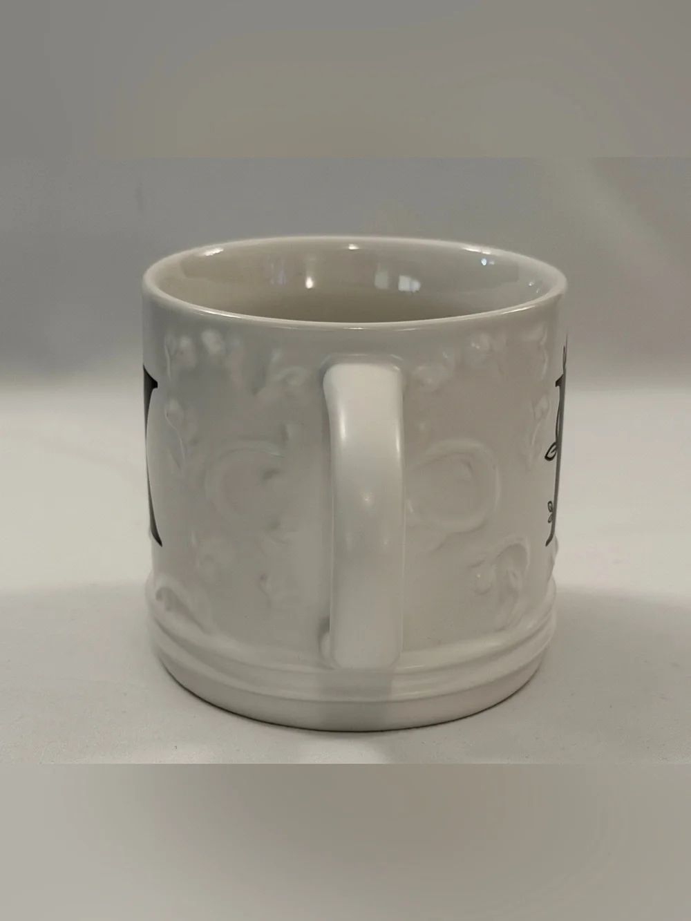 NWT~ Ceramic Monogram Mug